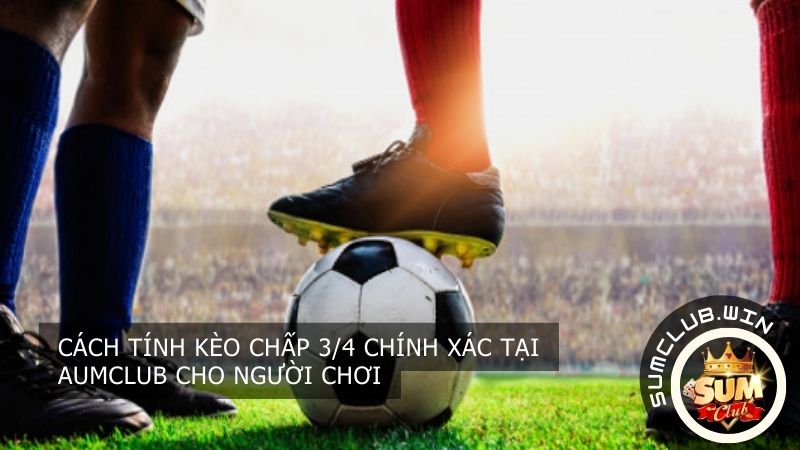 Cách tính toán kèo chấp 3 4 chính xác tại SUMCLUB