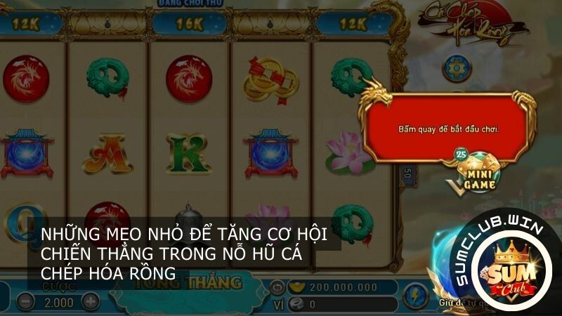 Những mẹo nhỏ để tăng cơ hội chiến thắng